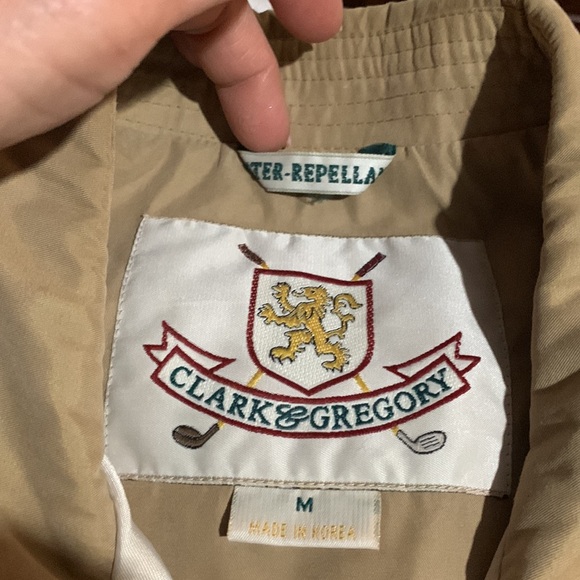 Vintage authentic Clark and Gregory water repellent Golf jacket - Picture 3 of 6